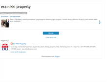 Tablet Screenshot of era-nikki-property.blogspot.com