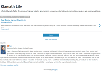 Tablet Screenshot of klamathlife.blogspot.com