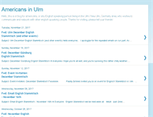 Tablet Screenshot of americans-in-ulm.blogspot.com