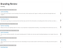 Tablet Screenshot of branding-review.blogspot.com