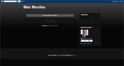 Desktop Screenshot of masmoviles.blogspot.com