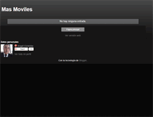 Tablet Screenshot of masmoviles.blogspot.com