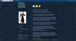 Desktop Screenshot of creativeconceptsmodeling.blogspot.com
