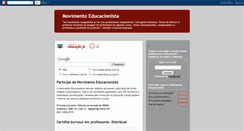 Desktop Screenshot of educacionista.blogspot.com