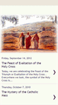 Mobile Screenshot of catholicjourneytoemmaus.blogspot.com