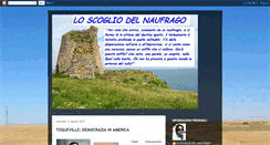 Desktop Screenshot of loscogliodelnaufrago.blogspot.com