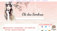 Desktop Screenshot of cladassombras.blogspot.com