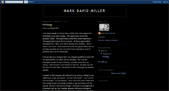 Desktop Screenshot of markdavidmiller.blogspot.com