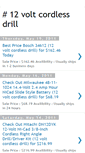 Mobile Screenshot of 12voltcordlessdrill.blogspot.com