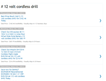 Tablet Screenshot of 12voltcordlessdrill.blogspot.com