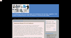 Desktop Screenshot of airconditioning-florida.blogspot.com