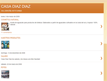 Tablet Screenshot of casadiazdiaz.blogspot.com
