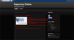 Desktop Screenshot of itaperunaonline22.blogspot.com