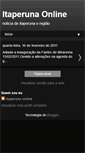 Mobile Screenshot of itaperunaonline22.blogspot.com