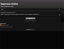 Tablet Screenshot of itaperunaonline22.blogspot.com
