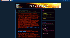 Desktop Screenshot of pepeebotella.blogspot.com