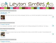 Tablet Screenshot of leytonsmilesblog.blogspot.com