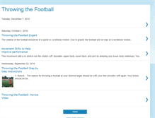 Tablet Screenshot of joe-throwingthefootball.blogspot.com