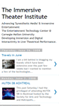 Mobile Screenshot of immersivetheater.blogspot.com