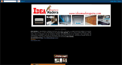 Desktop Screenshot of ideamadera.blogspot.com