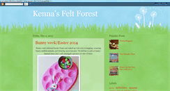 Desktop Screenshot of kennasfeltforest.blogspot.com