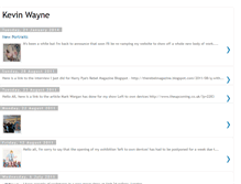 Tablet Screenshot of kevinwayneuk.blogspot.com