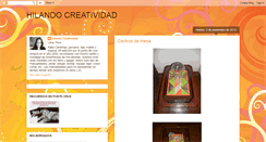 Desktop Screenshot of hilandocreatividad.blogspot.com