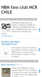 Mobile Screenshot of mychemicalromancechilehbm.blogspot.com