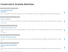 Tablet Screenshot of conservativegranolamommies.blogspot.com