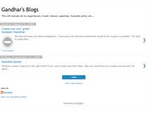 Tablet Screenshot of gandhar.blogspot.com
