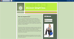 Desktop Screenshot of discoverweightloss.blogspot.com