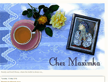 Tablet Screenshot of chezmaximka.blogspot.com