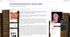 Desktop Screenshot of mormonhermitmomsbookhabit.blogspot.com