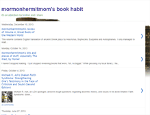 Tablet Screenshot of mormonhermitmomsbookhabit.blogspot.com