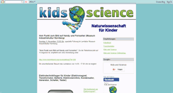 Desktop Screenshot of naturwissenschaft-fuer-kinder.blogspot.com