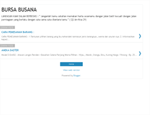 Tablet Screenshot of bursabusana.blogspot.com