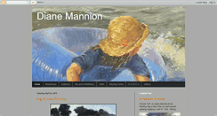 Desktop Screenshot of dianemannionpaintings.blogspot.com