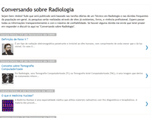 Tablet Screenshot of conversandosobreradiologia.blogspot.com