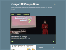 Tablet Screenshot of grupolie.blogspot.com