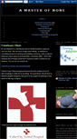 Mobile Screenshot of amasterofnone.blogspot.com