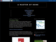 Tablet Screenshot of amasterofnone.blogspot.com