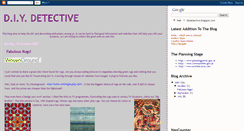 Desktop Screenshot of diydetective.blogspot.com