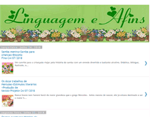 Tablet Screenshot of linguagemeafins.blogspot.com