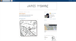 Desktop Screenshot of jamesmcshane.blogspot.com