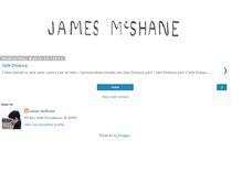 Tablet Screenshot of jamesmcshane.blogspot.com