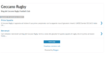 Tablet Screenshot of ceccanorugby.blogspot.com