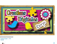 Tablet Screenshot of creationsdigitalesdorys.blogspot.com