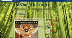 Desktop Screenshot of canalholistico.blogspot.com