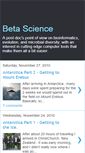 Mobile Screenshot of betascience.blogspot.com
