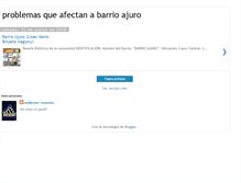 Tablet Screenshot of barrioajuro.blogspot.com